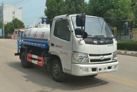 時風(fēng)2噸藍牌灑水車圖片 時風(fēng)2噸藍牌灑水車圖片