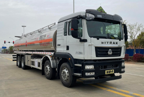 重汽汕德卡前四后八鋁合金油罐車(chē) 重汽汕德卡前四后八鋁合金油罐車(chē)